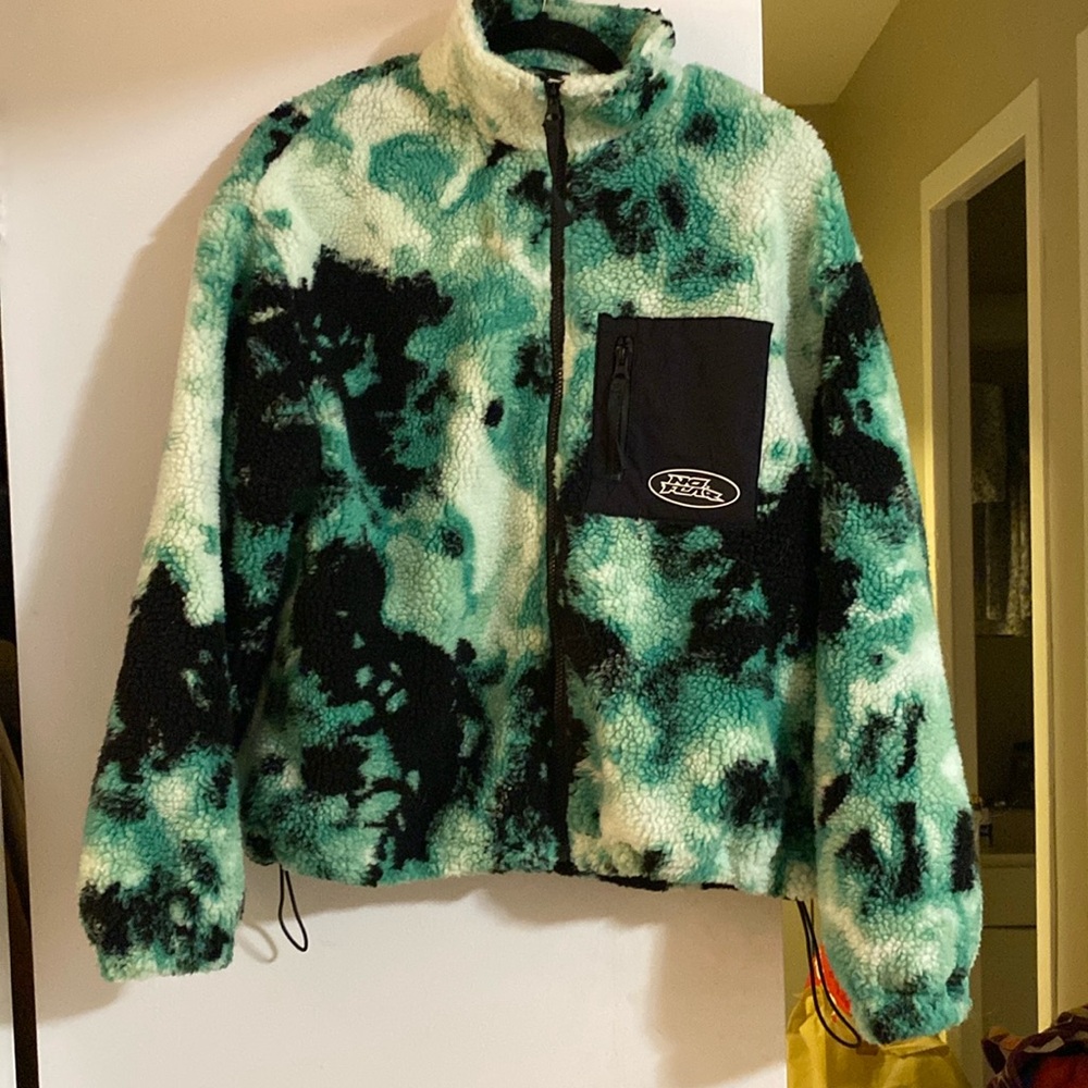 H&M x No Fear Fleece Jacket 🖤💚